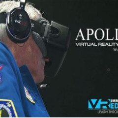太空人 Charlie Duke 試用Immersive VR Education 的Apollo 11 VR