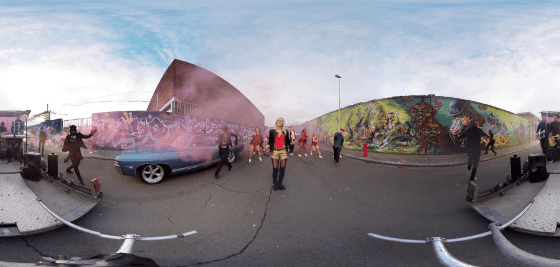 360 度 Noa Neal 塗鴉音樂錄影帶 VR 全景視頻