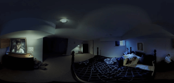 恐怖 VR 360 全景影片